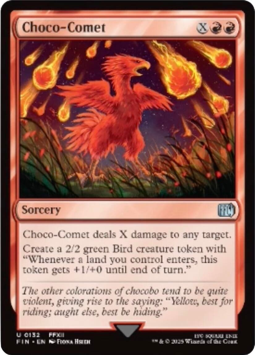 Choco-Comet (132) (Foil) (FINAL FANTASY)
