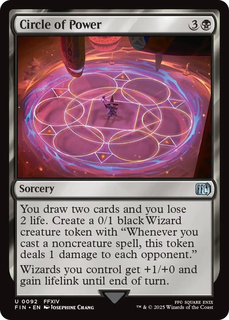 Circle of Power (92) (Foil) (FINAL FANTASY)