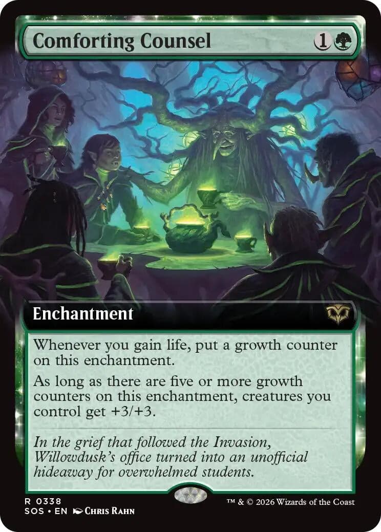 Comforting Counsel (Extended Art) (338) (Secrets of Strixhaven)