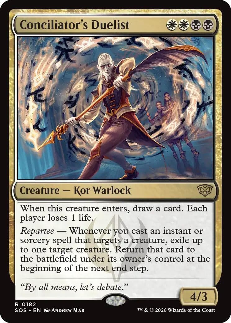 Conciliator's Duelist (182) (Foil) (Secrets of Strixhaven)