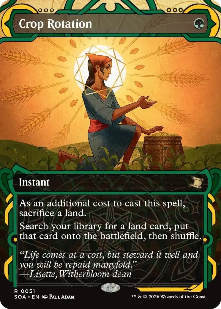 Crop Rotation (51) (Secrets of Strixhaven: Mystical Archive)