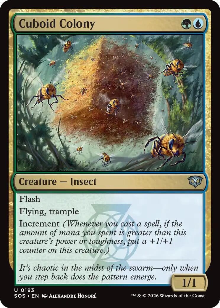 Cuboid Colony (183) (Foil) (Secrets of Strixhaven)