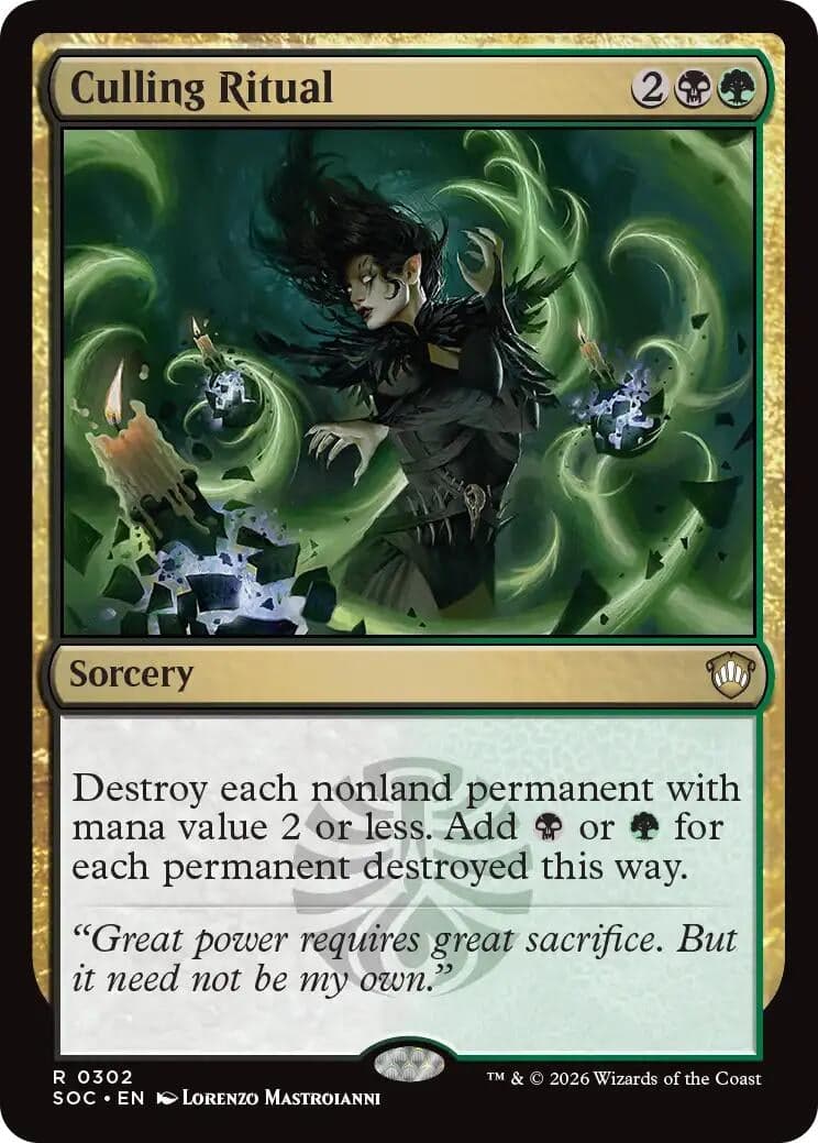 Culling Ritual (302) (Commander: Secrets of Strixhaven)