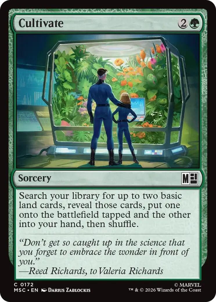 Cultivate (172) (Commander: Marvel Super Heroes) (MSC)