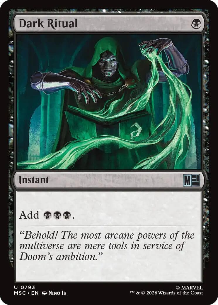 Dark Ritual (793) (Commander: Marvel Super Heroes) (MSC)