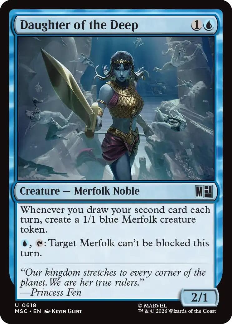 Daughter of the Deep (618) (Commander: Marvel Super Heroes) (MSC)