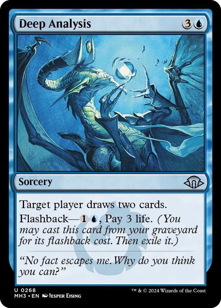 Deep Analysis (268) (Foil) (Modern Horizons 3)