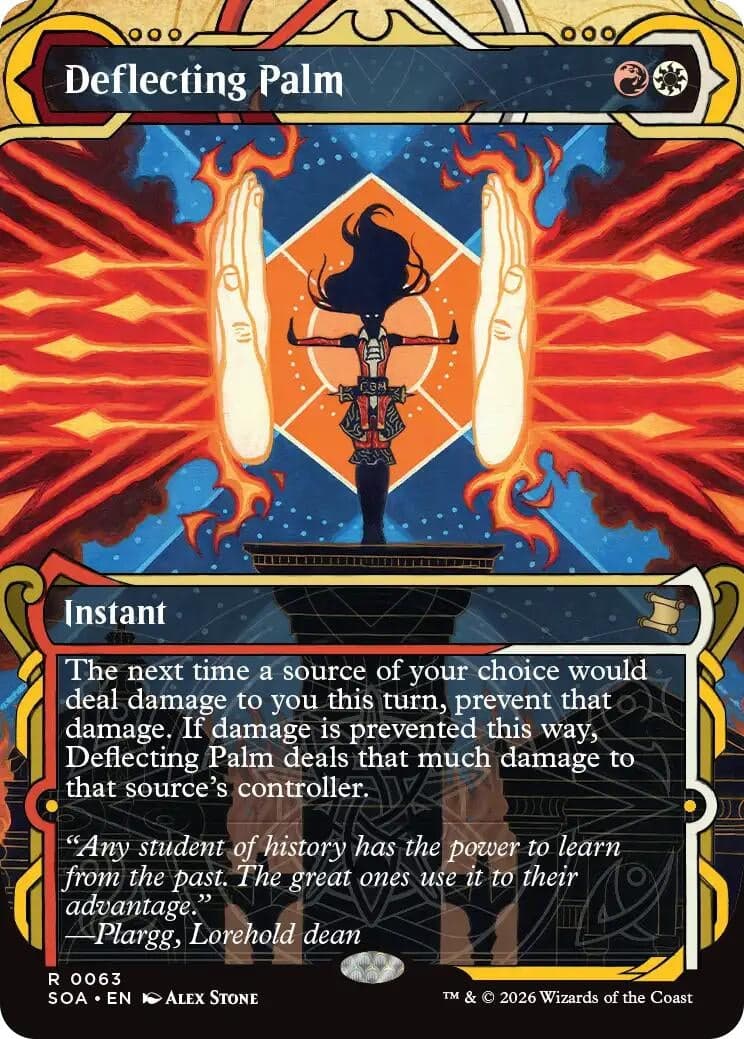 Deflecting Palm (63) (Foil) (Secrets of Strixhaven: Mystical Archive)