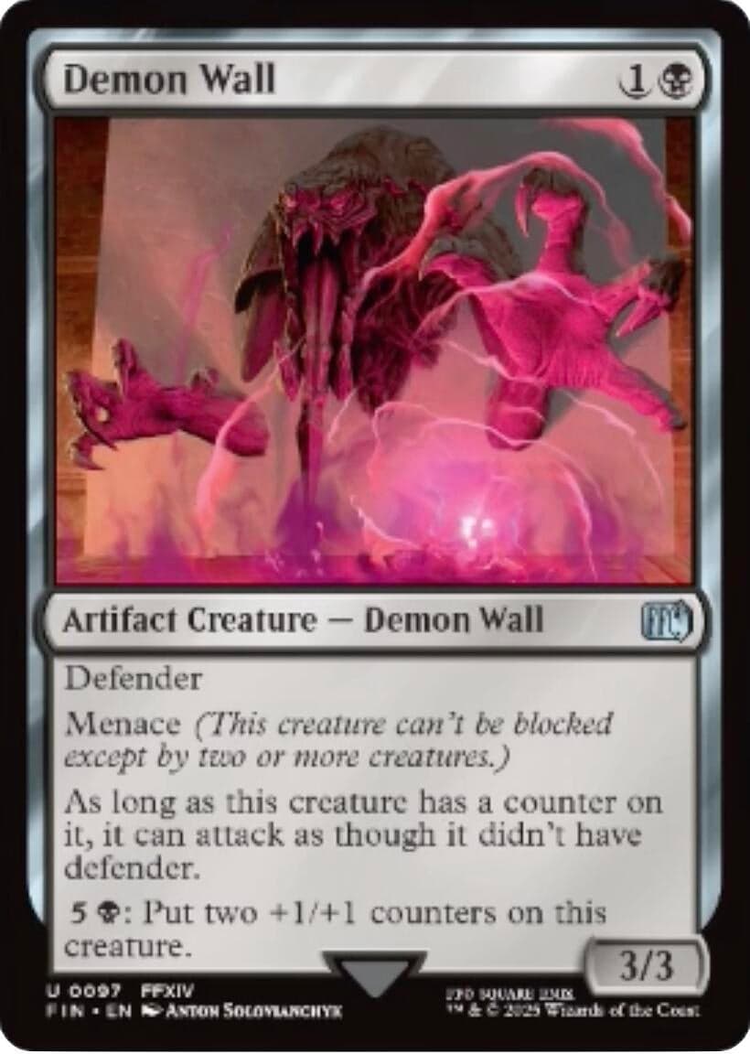 Demon Wall (97) (Foil) (FINAL FANTASY)