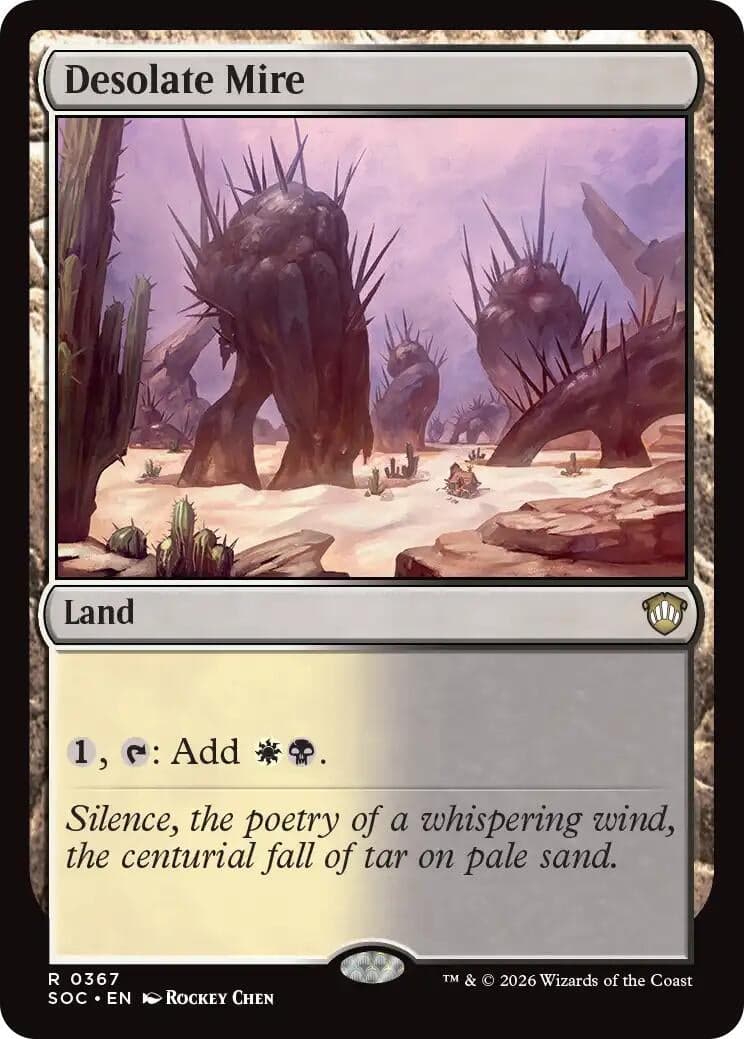 Desolate Mire (367) (Commander: Secrets of Strixhaven)