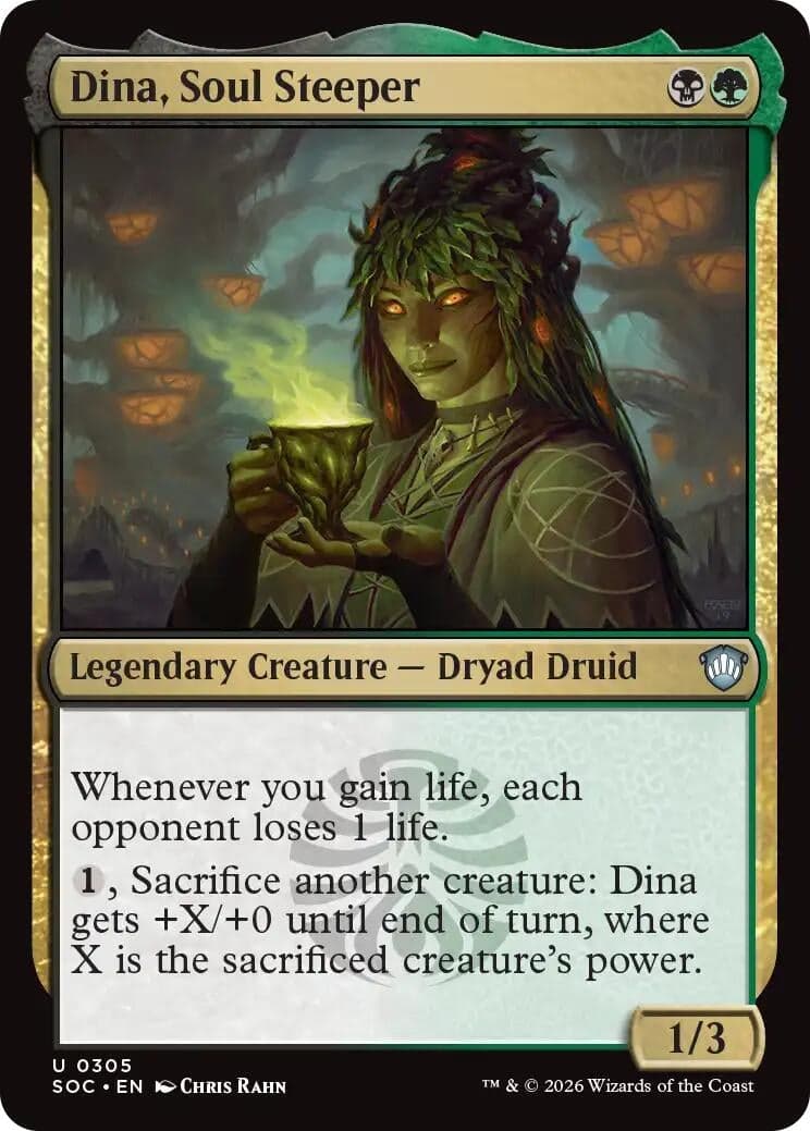 Dina, Soul Steeper (305) (Commander: Secrets of Strixhaven)