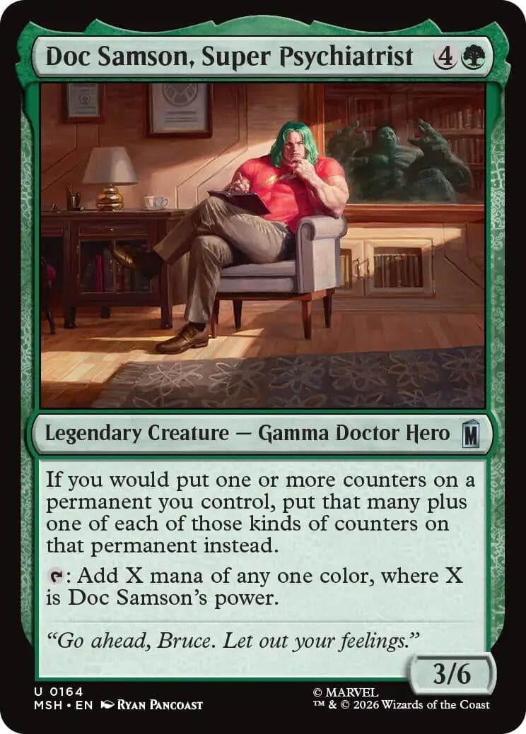 Doc Samson, Super Psychiatrist (164) (Foil) (Marvel Super Heroes) (MSH)