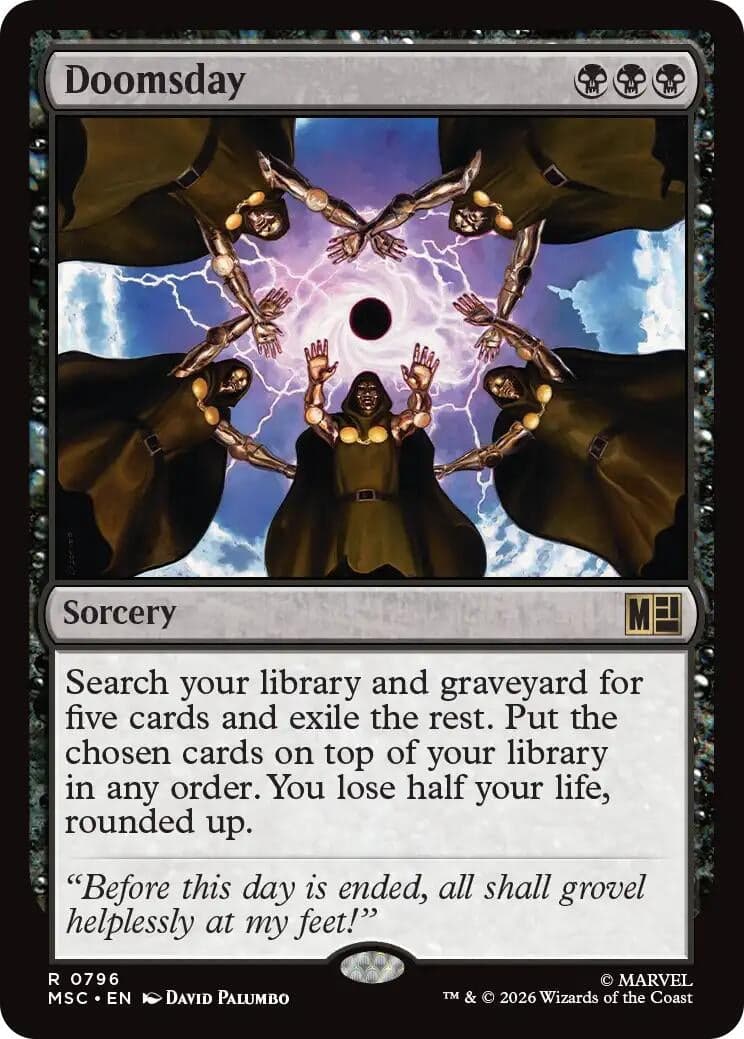 Doomsday (796) (Foil) (Commander: Marvel Super Heroes) (MSC)
