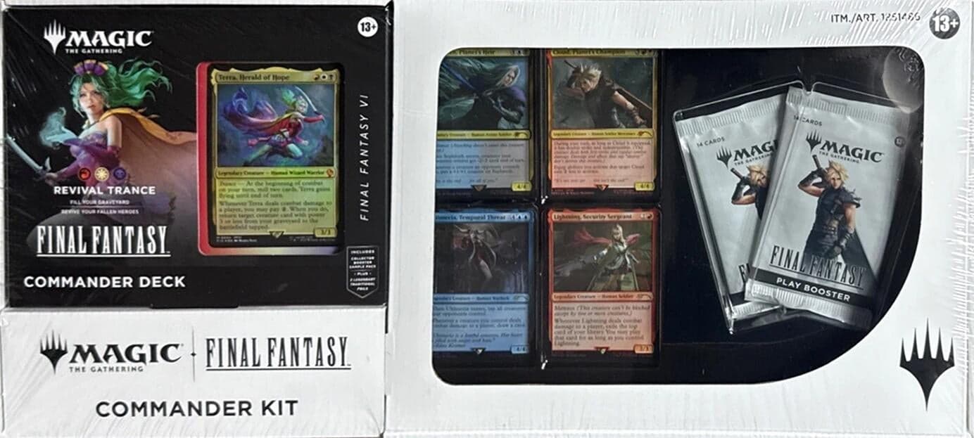 FINAL FANTASY Deluxe Commander Kit - Revival Trance