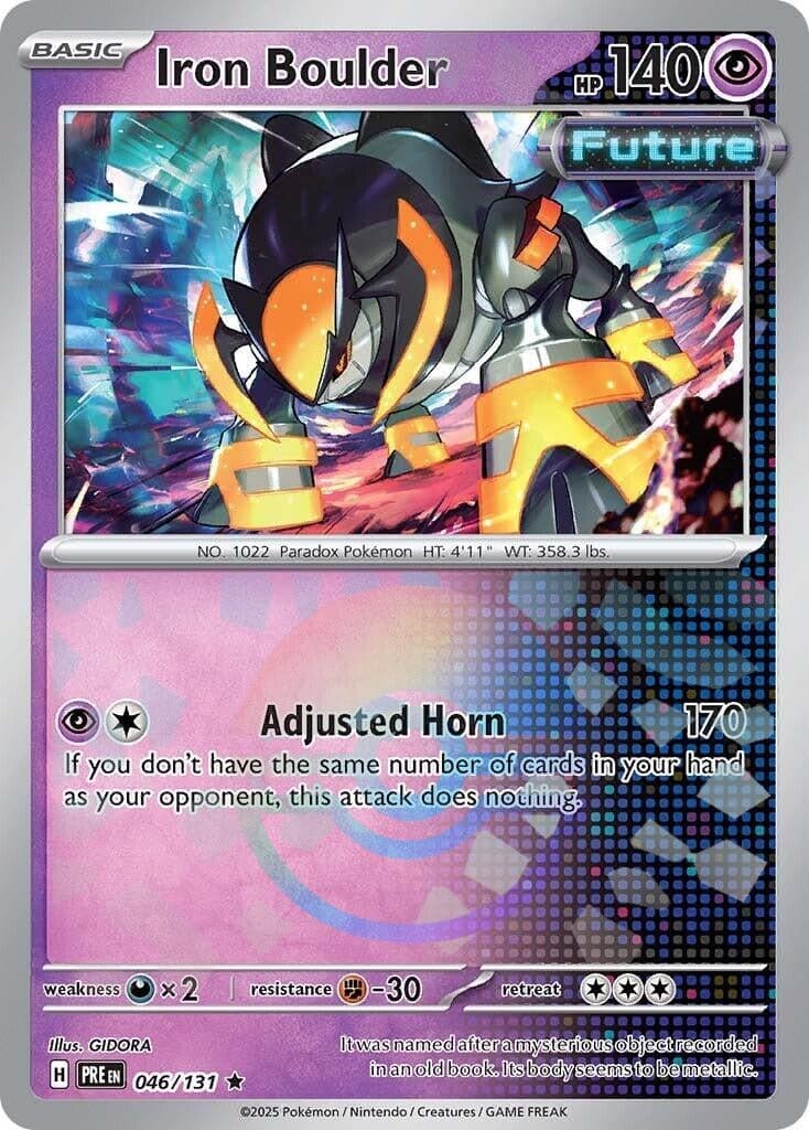 Iron Boulder (Poke Ball Pattern) (046/131) (SV: Prismatic Evolutions)