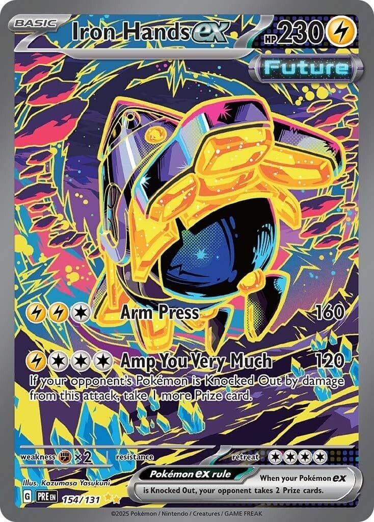 Iron Hands ex (154/131) (SV: Prismatic Evolutions)