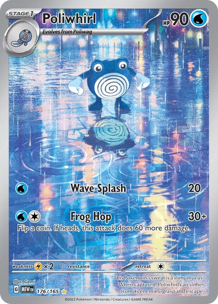 Poliwhirl (176/165) (SV: Scarlet & Violet 151)
