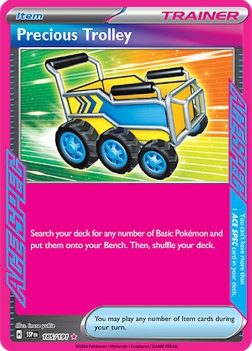 Precious Trolley (185/191) (SV08: Surging Sparks)