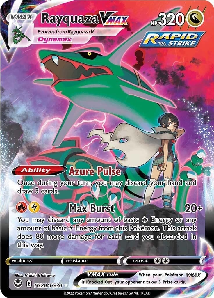 Rayquaza VMAX (TG20/TG30) (SWSH12: Silver Tempest Trainer Gallery)