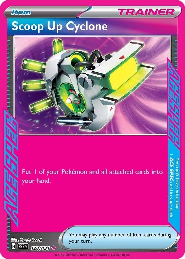 Scoop Up Cyclone (128/131) (SV: Prismatic Evolutions)