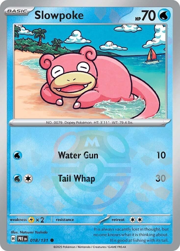 Slowpoke (Master Ball Pattern) (018/131) (SV: Prismatic Evolutions)