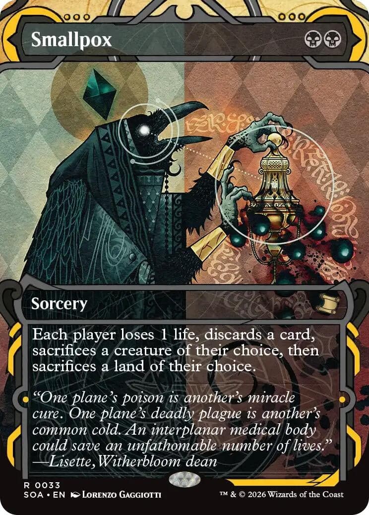 Smallpox (33) (Secrets of Strixhaven: Mystical Archive)
