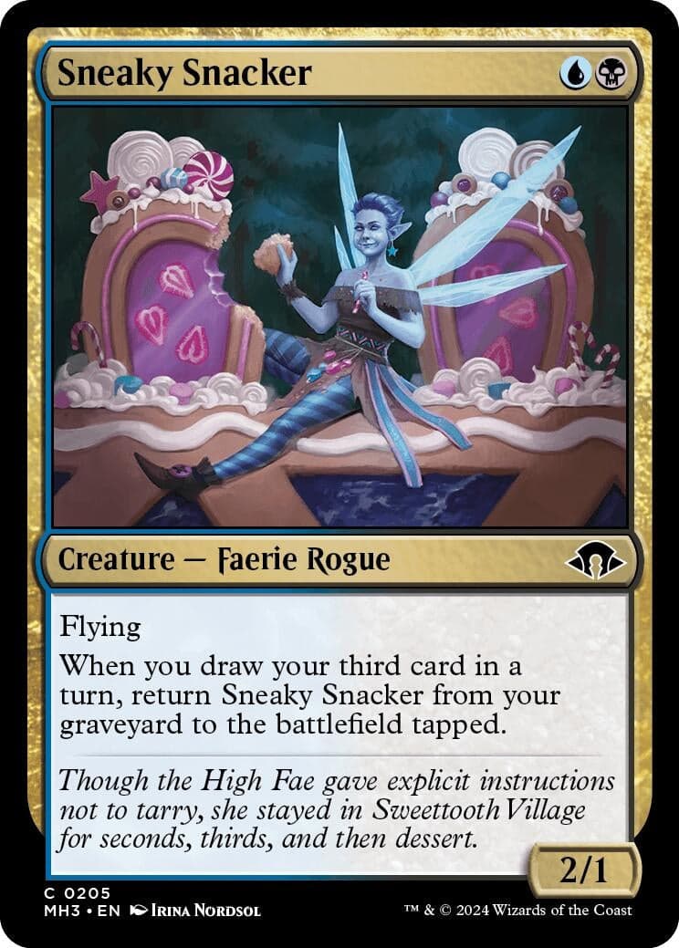 Sneaky Snacker (205) (Foil) (Modern Horizons 3)