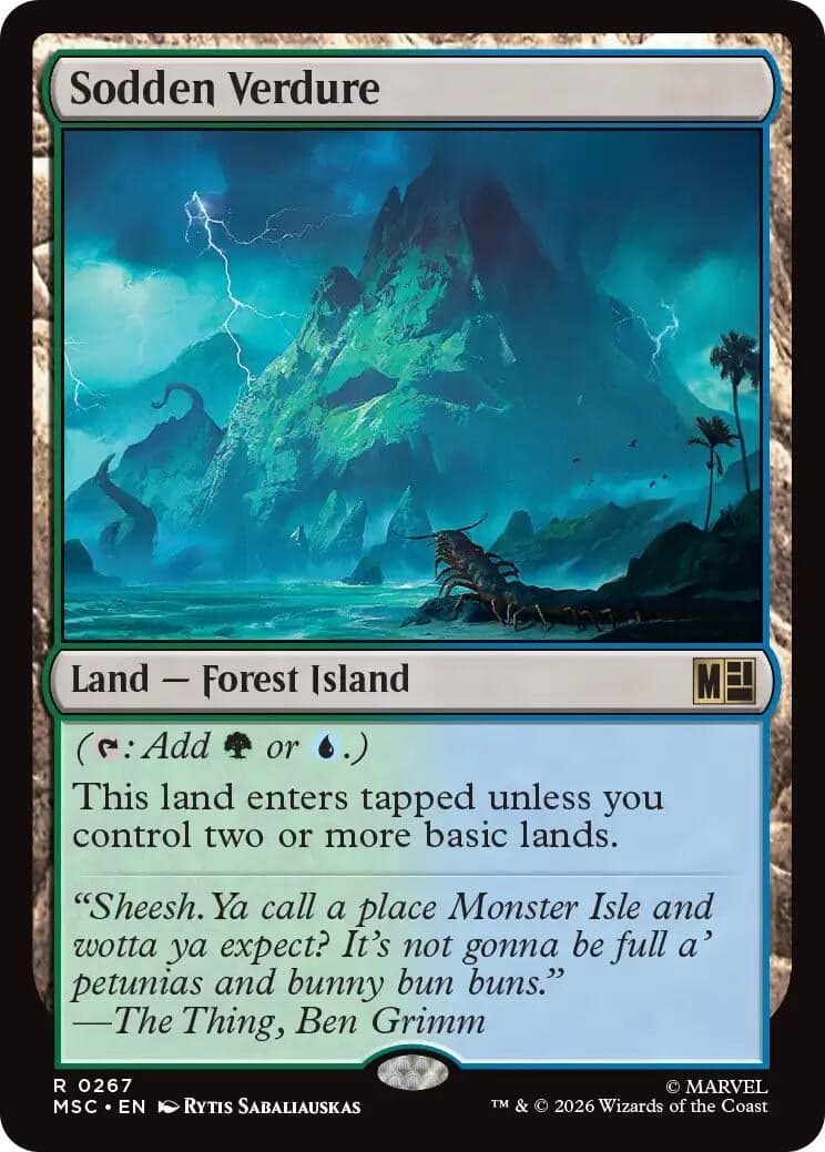 Sodden Verdure (267) (Commander: Marvel Super Heroes) (MSC)