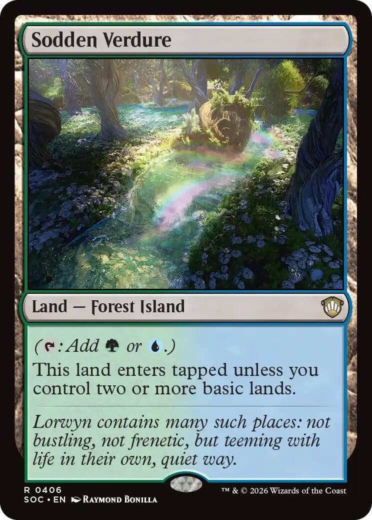 Sodden Verdure (406) (Commander: Secrets of Strixhaven)