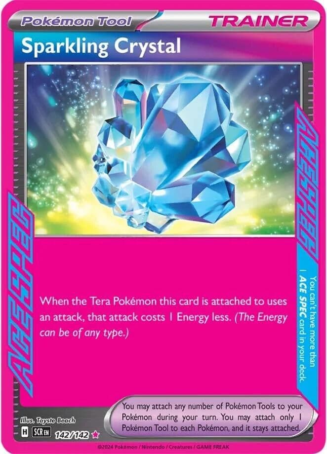 Sparkling Crystal (142/142) (SV07: Stellar Crown)