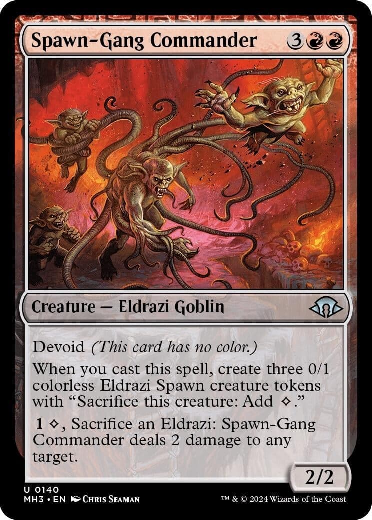 Spawn-Gang Commander (140) (Foil) (Modern Horizons 3)