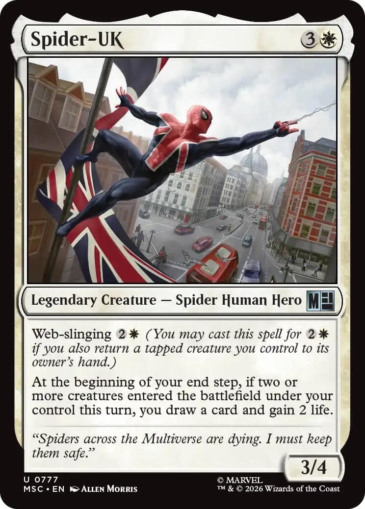 Spider-UK (777) (Commander: Marvel Super Heroes) (MSC)