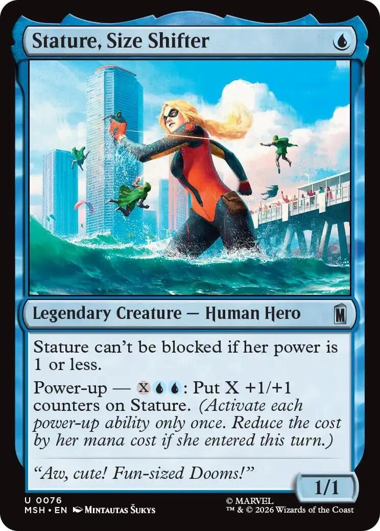 Stature, Size Shifter (76) (Marvel Super Heroes) (MSH)