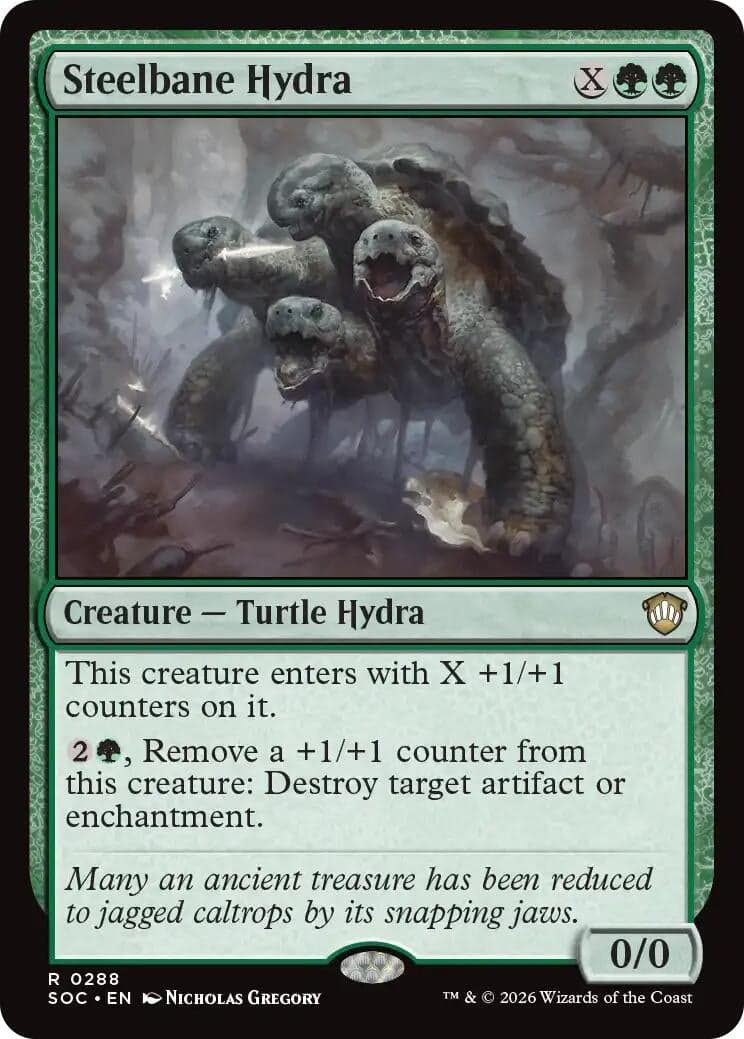 Steelbane Hydra (288) (Commander: Secrets of Strixhaven)
