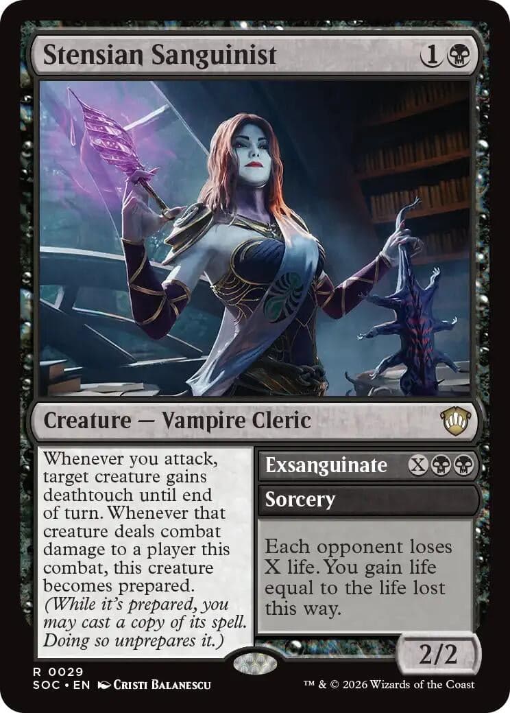 Stensian Sanguinist (29) (Commander: Secrets of Strixhaven)