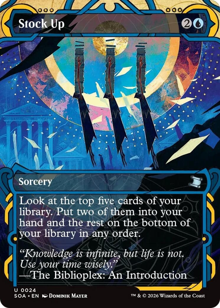 Stock Up (24) (Foil) (Secrets of Strixhaven: Mystical Archive)