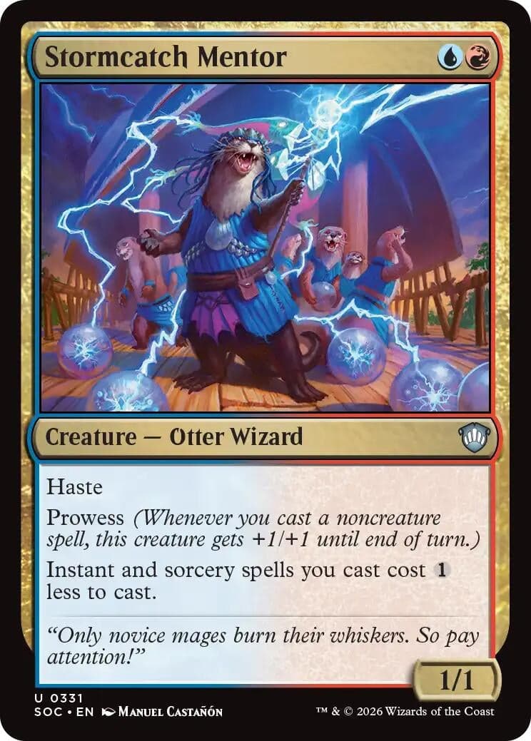 Stormcatch Mentor (331) (Commander: Secrets of Strixhaven)