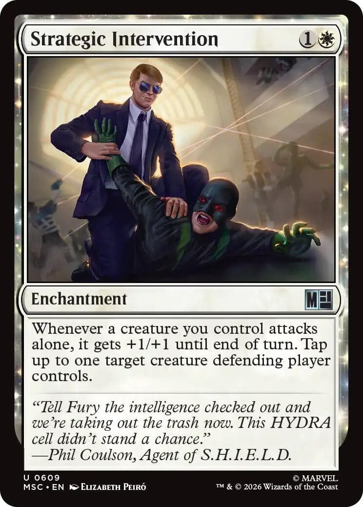 Strategic Intervention (609) (Commander: Marvel Super Heroes) (MSC)