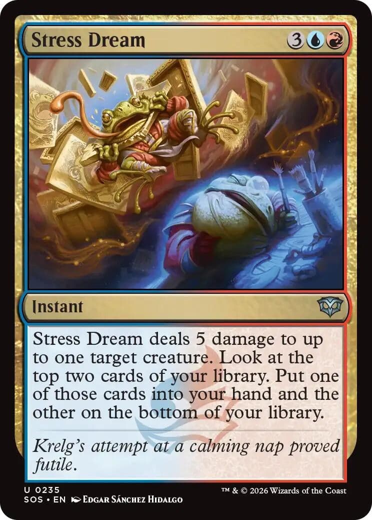 Stress Dream (235) (Foil) (Secrets of Strixhaven)