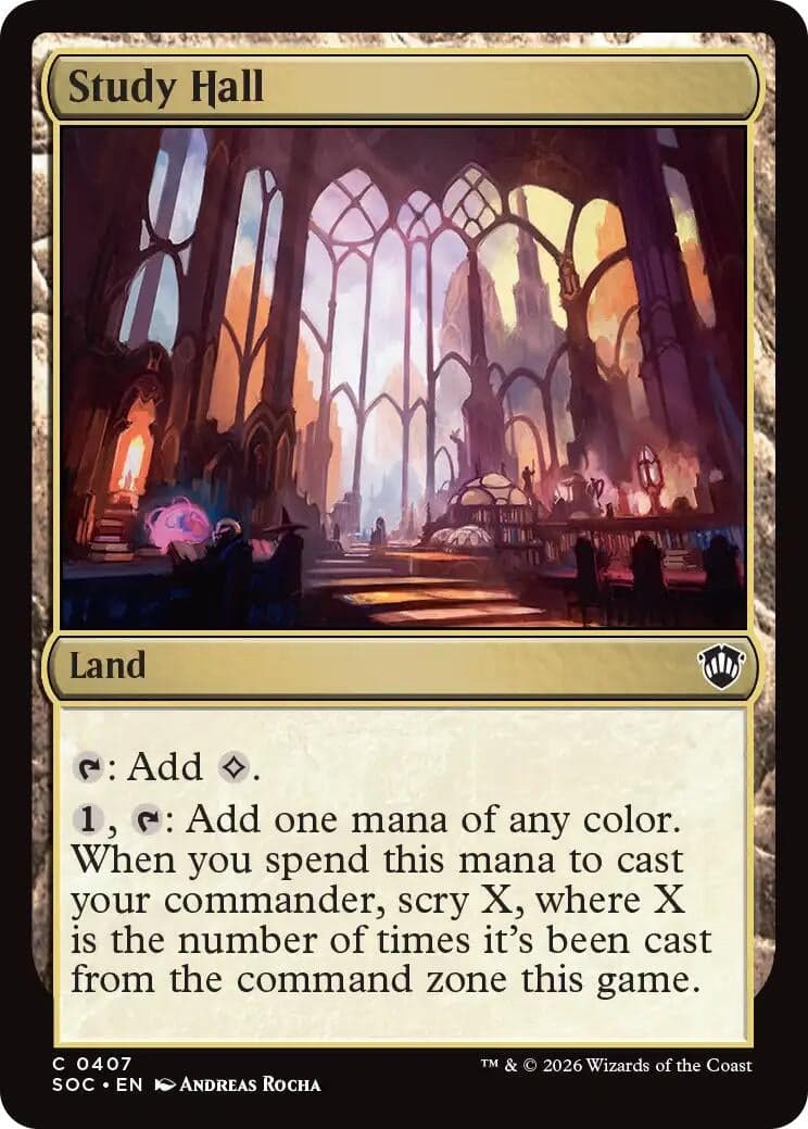 Study Hall (407) (Commander: Secrets of Strixhaven)