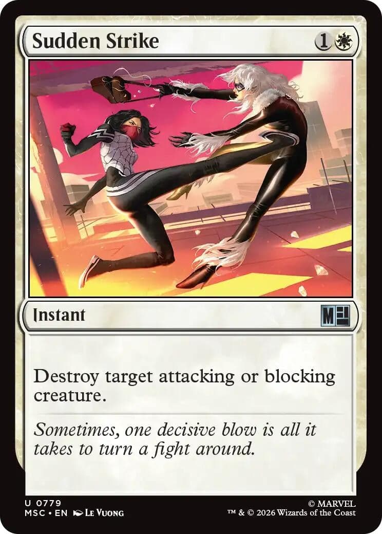 Sudden Strike (779) (Commander: Marvel Super Heroes) (MSC)