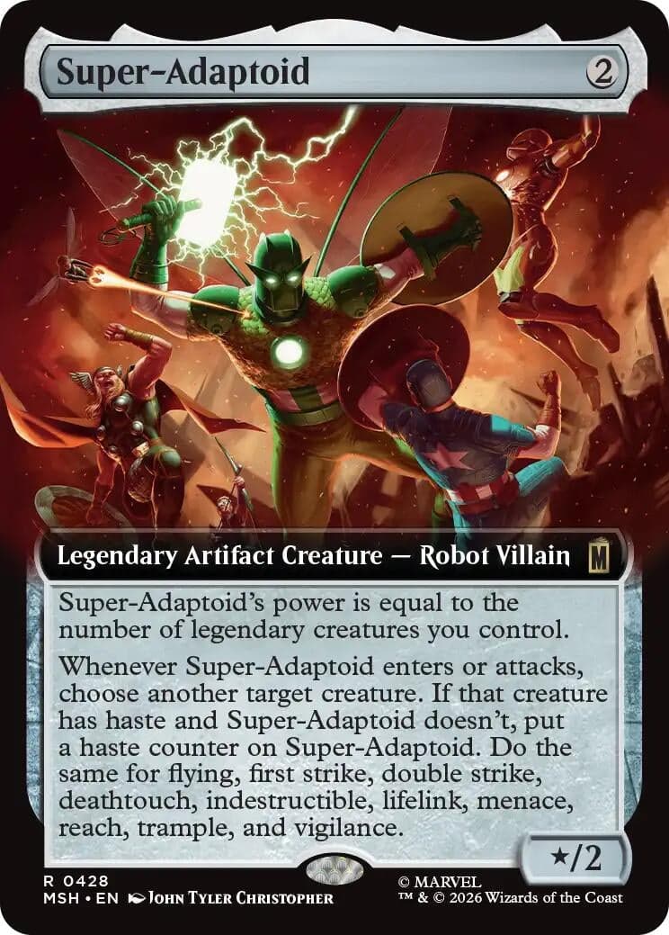 Super-Adaptoid (Extended Art) (428) (Marvel Super Heroes) (MSH)