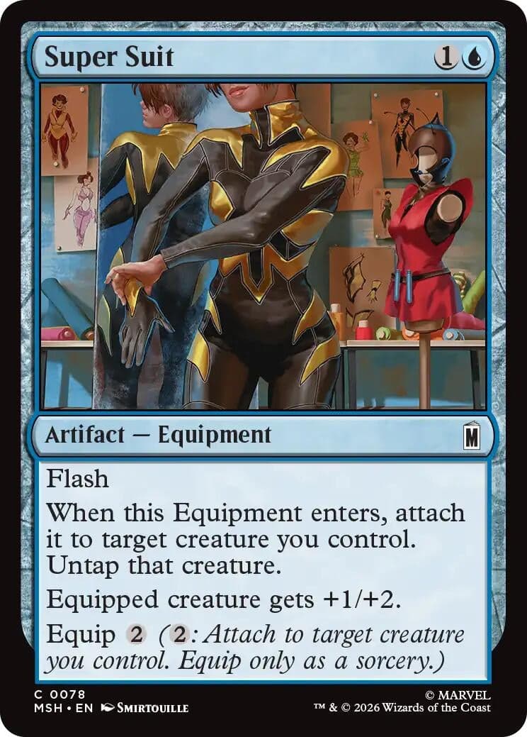 Super Suit (78) (Foil) (Marvel Super Heroes) (MSH)
