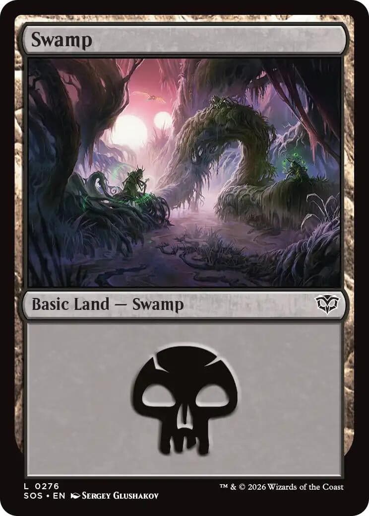 Swamp (0276) (276) (Secrets of Strixhaven)