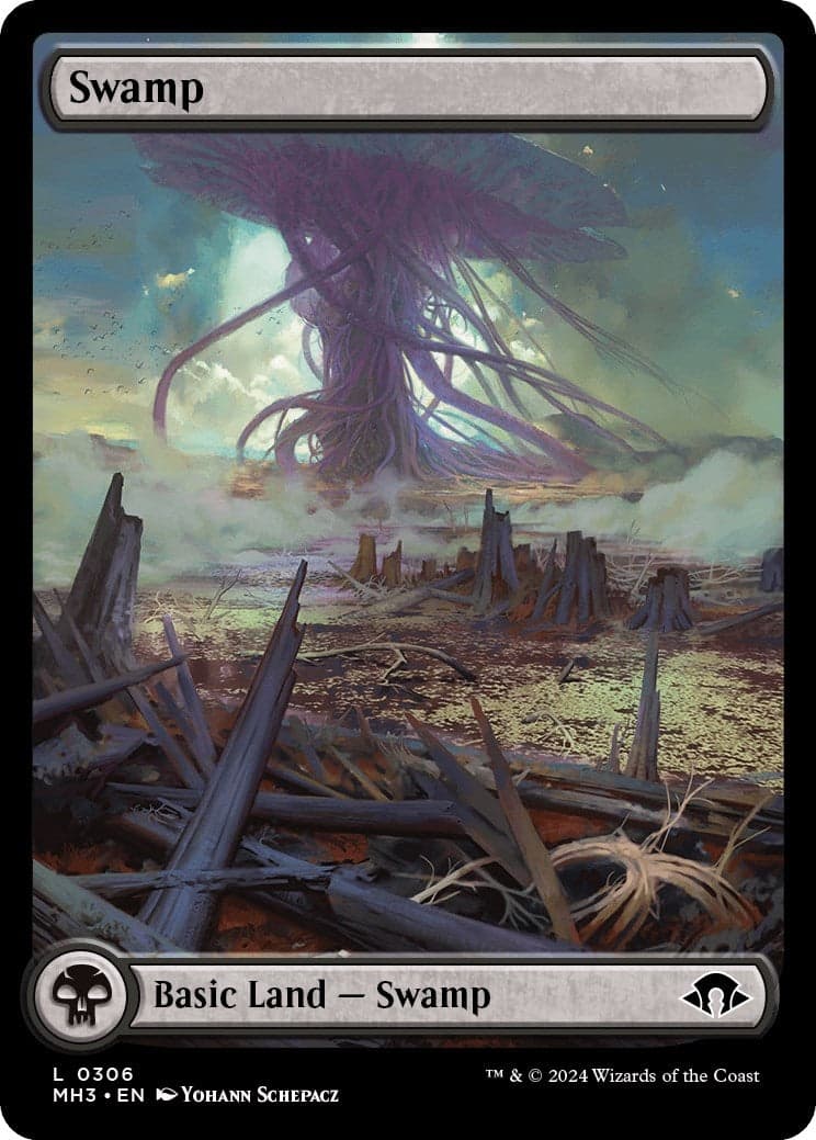 Swamp (0306) (306) (Foil) (Modern Horizons 3)