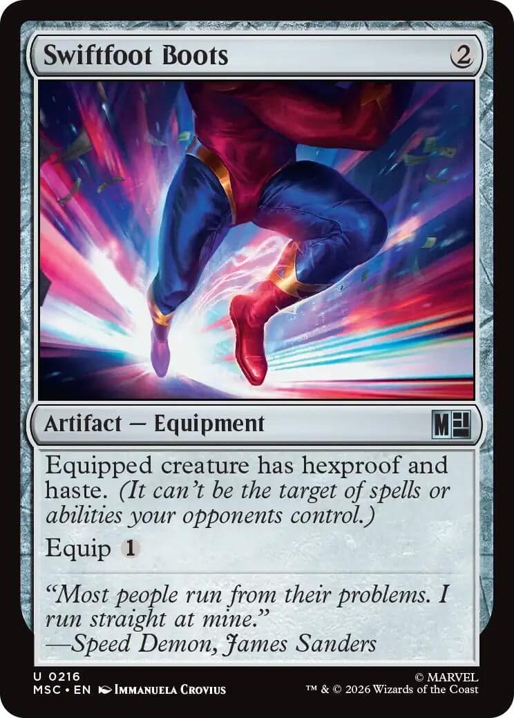 Swiftfoot Boots (216) (Commander: Marvel Super Heroes) (MSC)