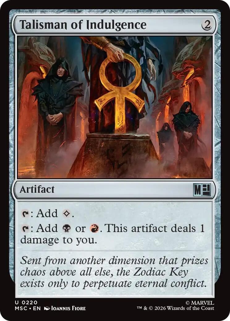Talisman of Indulgence (220) (Commander: Marvel Super Heroes) (MSC)