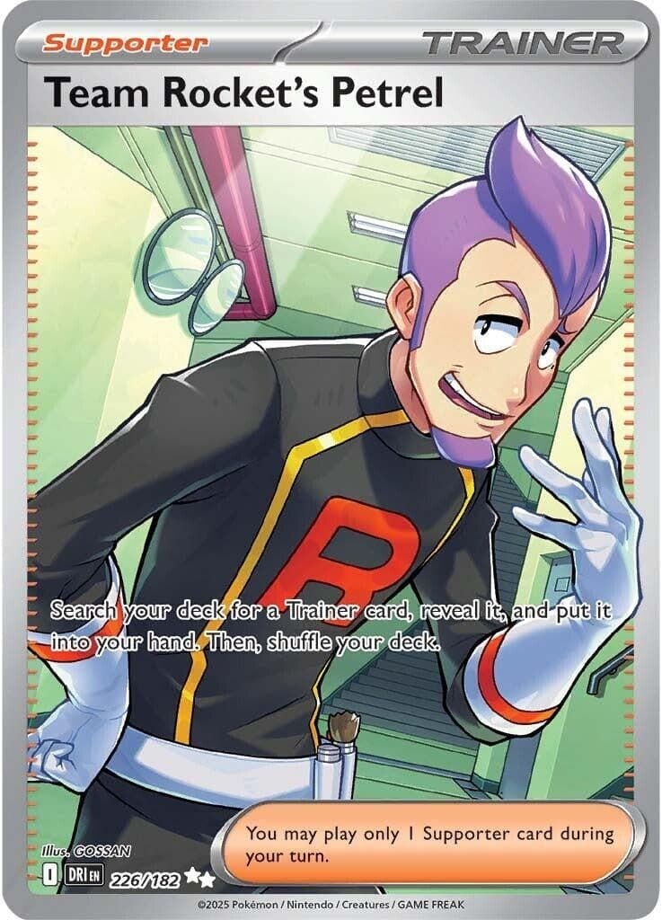Team Rocket's Petrel (226/182) (SV10: Destined Rivals)