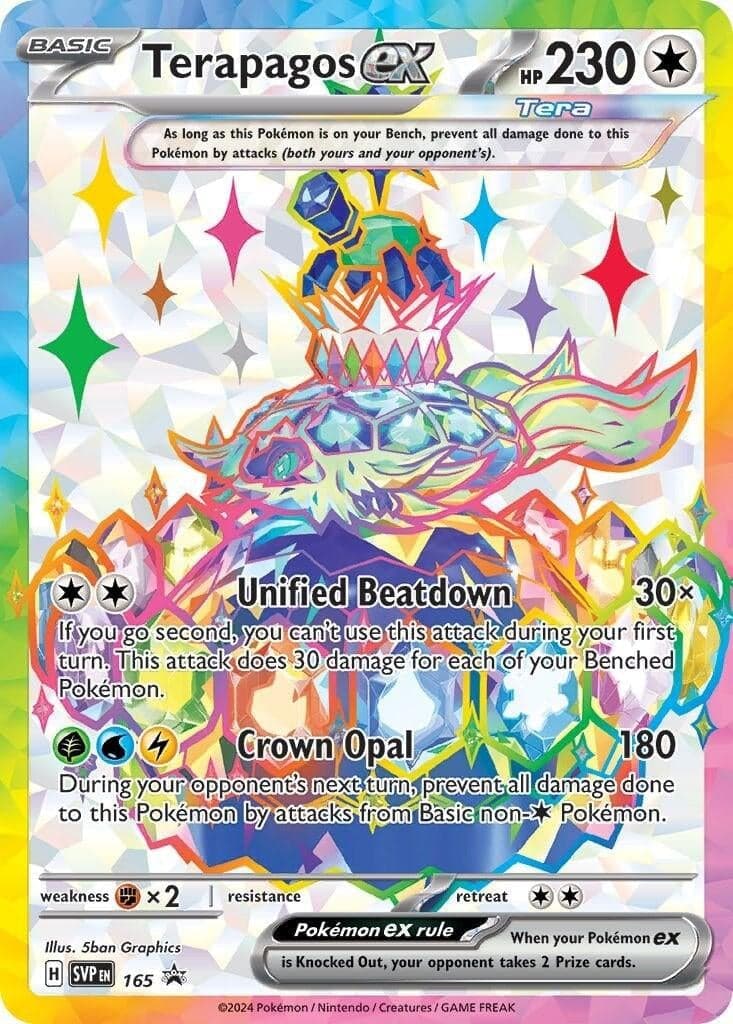 Terapagos ex - 165 (165) (SV: Scarlet & Violet Promo Cards)