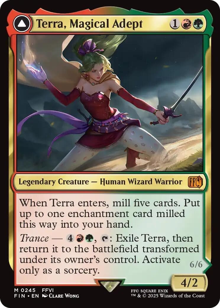 Terra, Magical Adept (245) (Foil) (FINAL FANTASY)